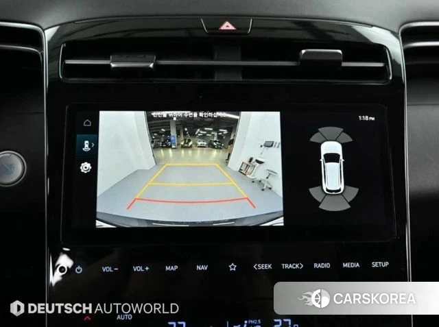 Hyundai Tucson Hybrid (NX4) 2022 Серебристо-серый из Кореи, фото 6