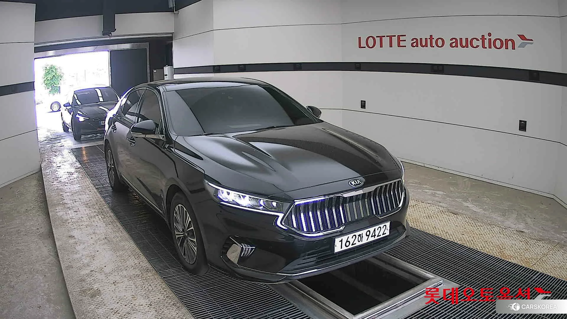 Kia K7 Hybrid 2020 Aurora Black Pearl из Кореи, фото 6