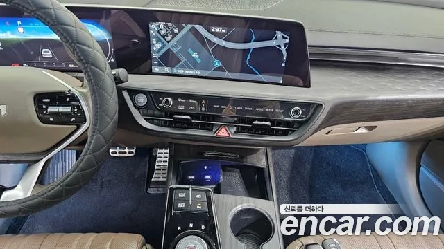 Kia K8 2021 Синий из Кореи, фото 6