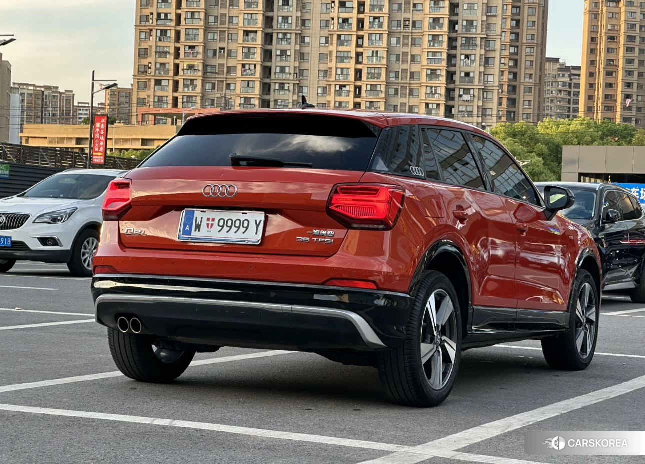 Audi Q2L 2020 Оранжевый из Китая, фото 6