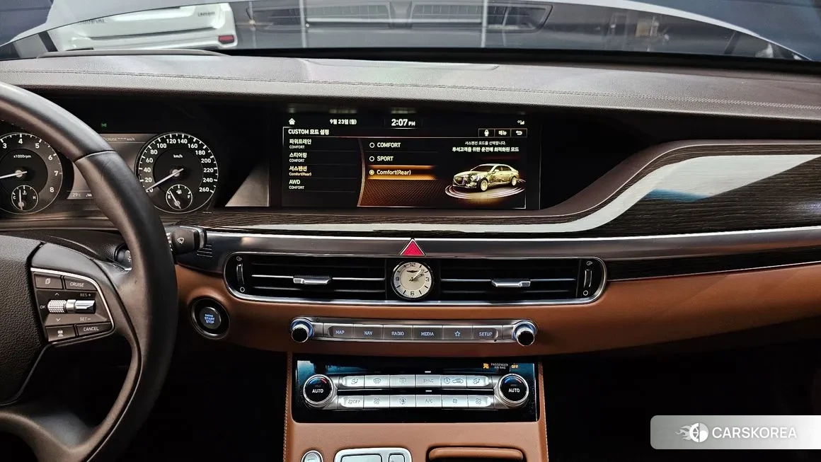 Genesis G90 2021 Синий из Кореи, фото 6