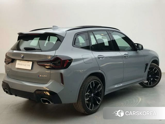 BMW X3 (import) 2024 Серебристо-серый из Китая, фото 6