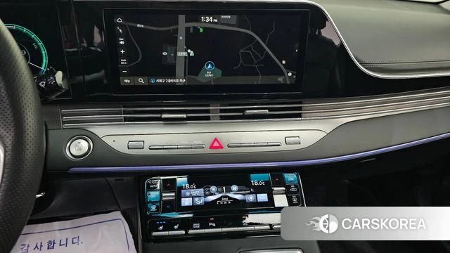 Hyundai The New Grandeur IG Hybrid 2020 Серый из Кореи, фото 6