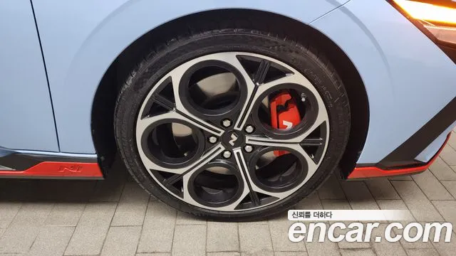 Hyundai The New Avante (CN7) 2024 Небесно-голубой из Кореи, фото 6