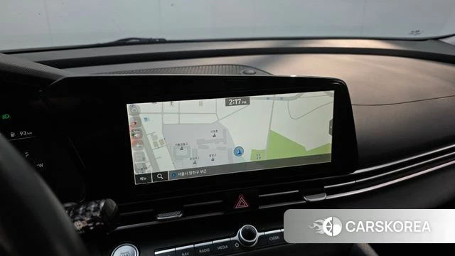 Hyundai Avante Hybrid (CN7) 2022 Белый из Кореи, фото 6