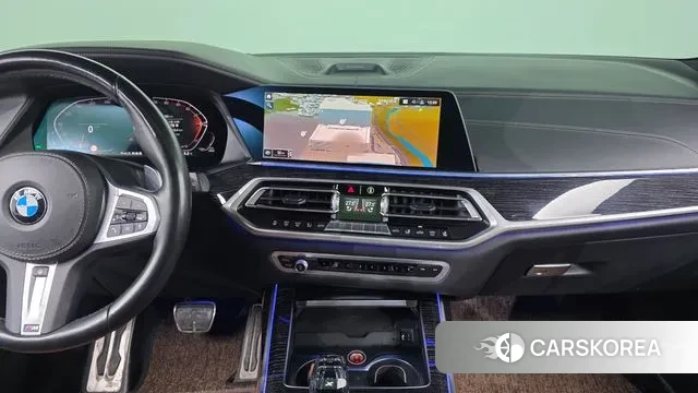 BMW X7 (G07) 2021 Черный из Кореи, фото 6