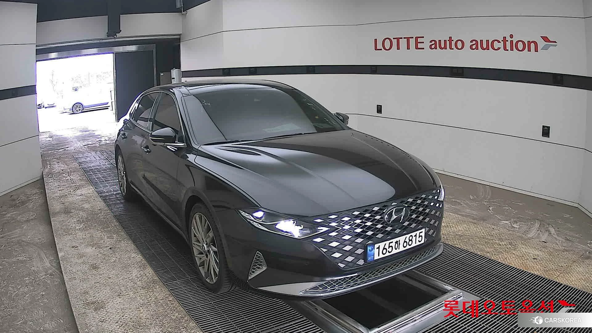 Hyundai Grandeur 2022 Midnight Black Pearl из Кореи, фото 6