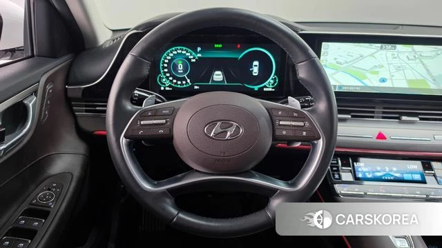 Hyundai The New Grandeur IG Hybrid 2020 Белый из Кореи, фото 6