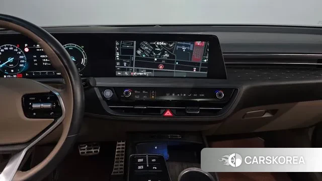 Kia K8 Hybrid 2023 Белый из Кореи, фото 6