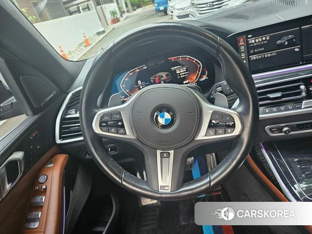 BMW X7 (G07) 2022 Синий из Кореи, фото 6