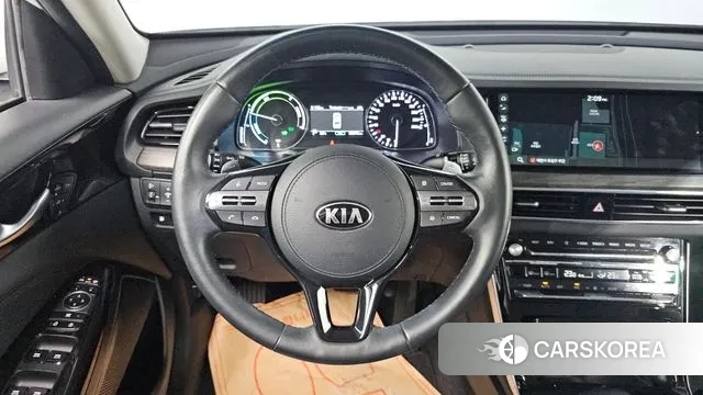 Kia K7 Premier Hybrid 2021 Белый из Кореи, фото 6