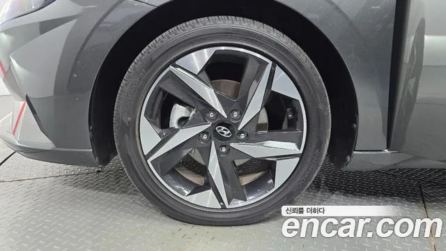 Hyundai Avante Hybrid (CN7) 2022 Серый из Кореи, фото 6