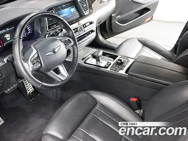 Genesis G80 2018 Черный из Кореи, фото 6