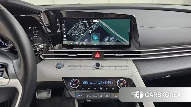 Hyundai Avante Hybrid (CN7) 2022 Серебристо-серый из Кореи, фото 6