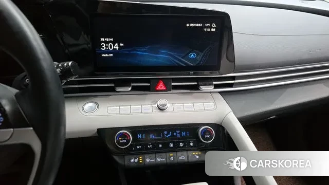 Hyundai Avante Hybrid (CN7) 2022 Серый из Кореи, фото 6