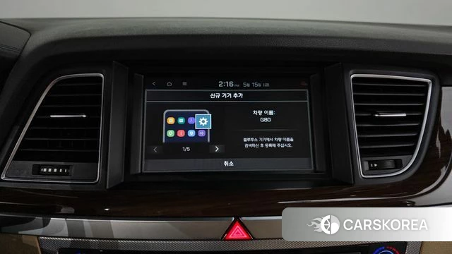 Genesis G80 2018 Черный из Кореи, фото 6