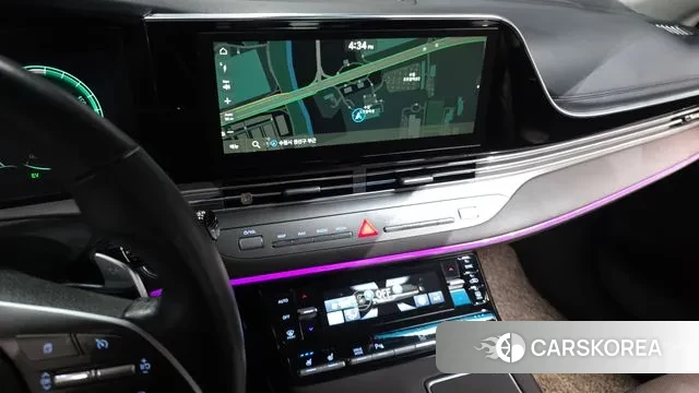 Hyundai The New Grandeur IG Hybrid 2021 Черный из Кореи, фото 6