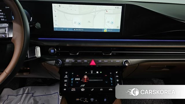 Hyundai Grandeur Hybrid (GN7) 2023 Черный из Кореи, фото 6