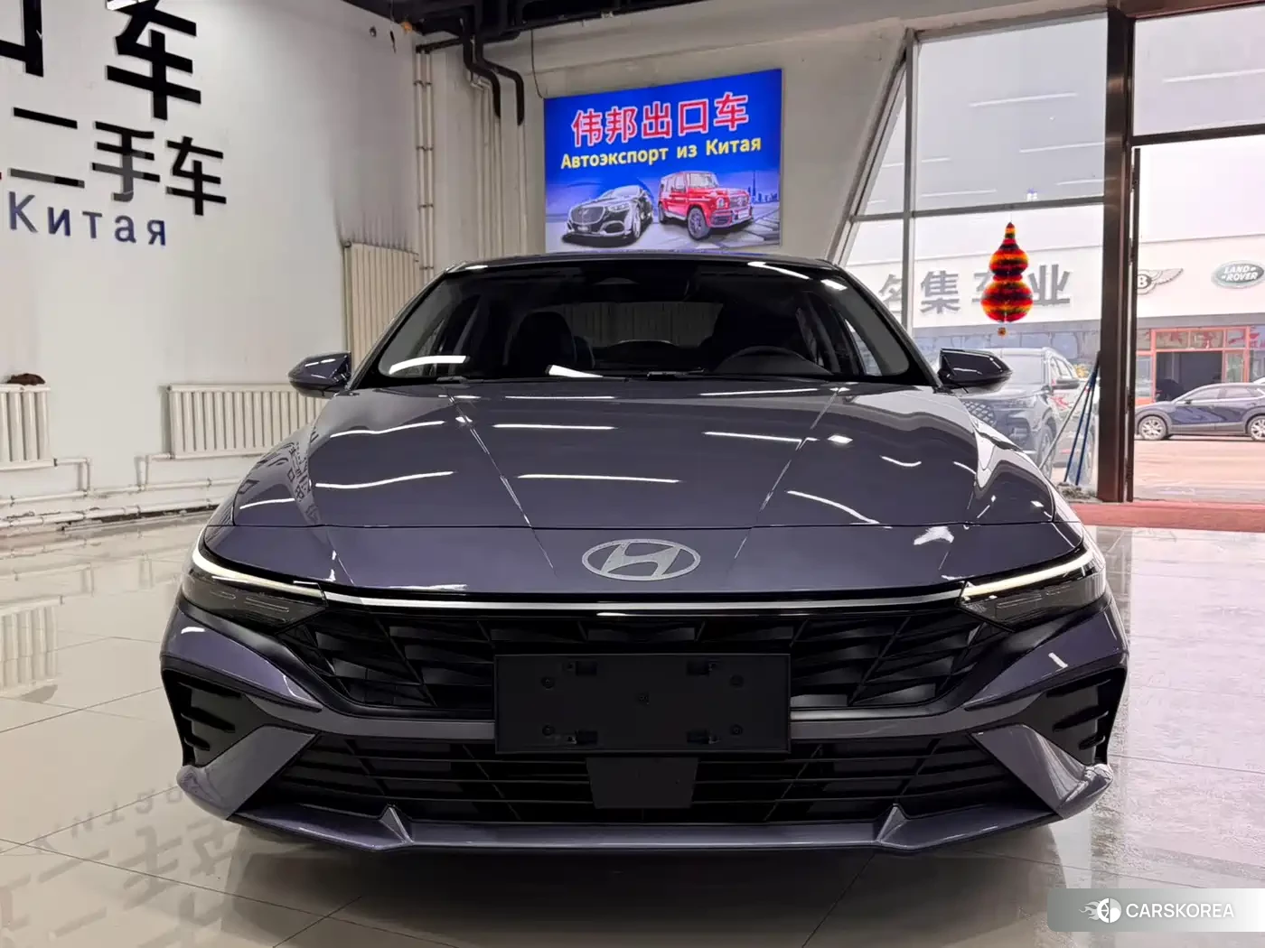 Hyundai Elantra 2023 Синий из Китая, фото 6