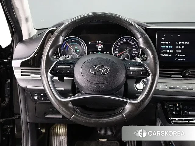 Hyundai The New Grandeur IG Hybrid 2021 Черный из Кореи, фото 6