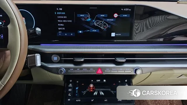 Hyundai Grandeur (GN7) 2022 Черный из Кореи, фото 6