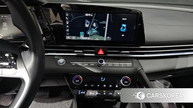 Hyundai The New Avante (CN7) 2024 Небесно-голубой из Кореи, фото 6