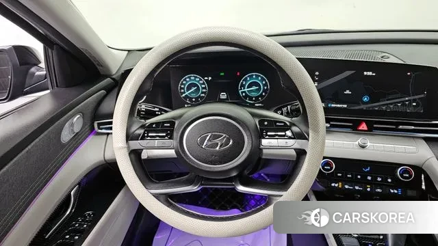 Hyundai Avante (CN7) 2021 Черный из Кореи, фото 6