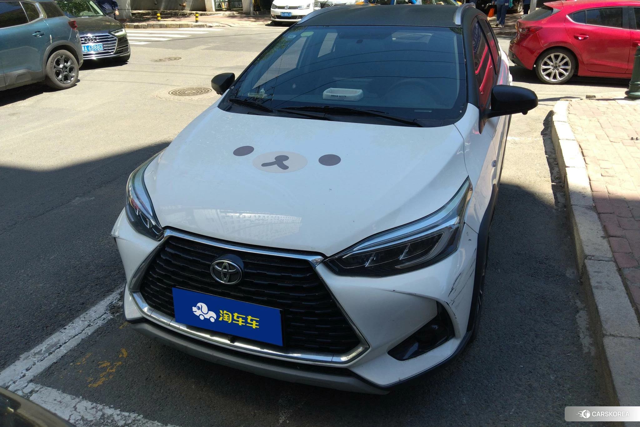 Toyota YARIS L Zhixuan 2021 Белый из Китая, фото 6