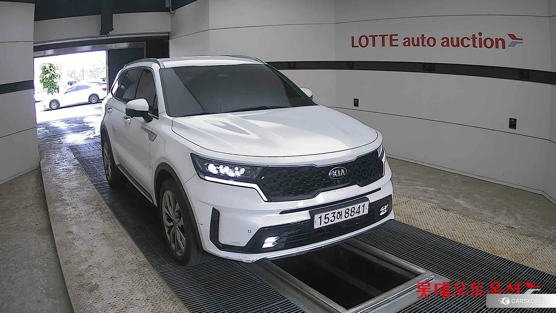 Kia Sorento 2021 Snow White Pearl (optional) из Кореи, фото 6