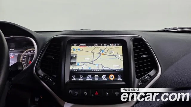 Jeep Cherokee (KL) 2018 Черный из Кореи, фото 6