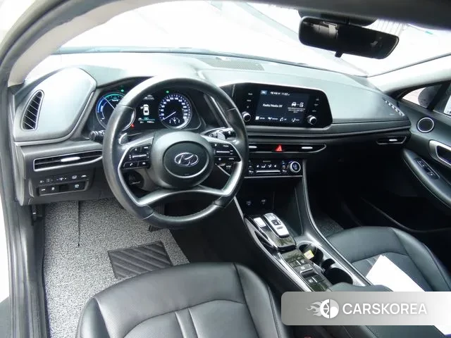 Hyundai Sonata Hybrid (DN8) 2021 Белый из Кореи, фото 6