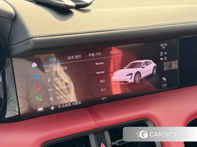 Porsche Taycan 2024 Серебристо-серый из Кореи, фото 6