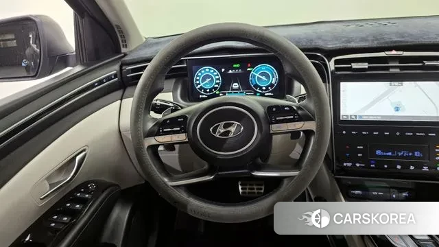Hyundai Tucson Hybrid (NX4) 2020 Серый из Кореи, фото 6