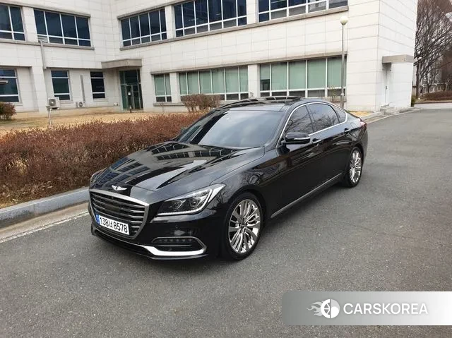 Genesis G80 2018 Черный из Кореи, фото 6