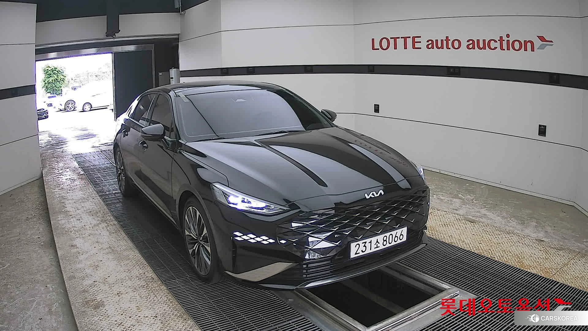 Kia K8 2022 Aurora Black Pearl из Кореи, фото 6