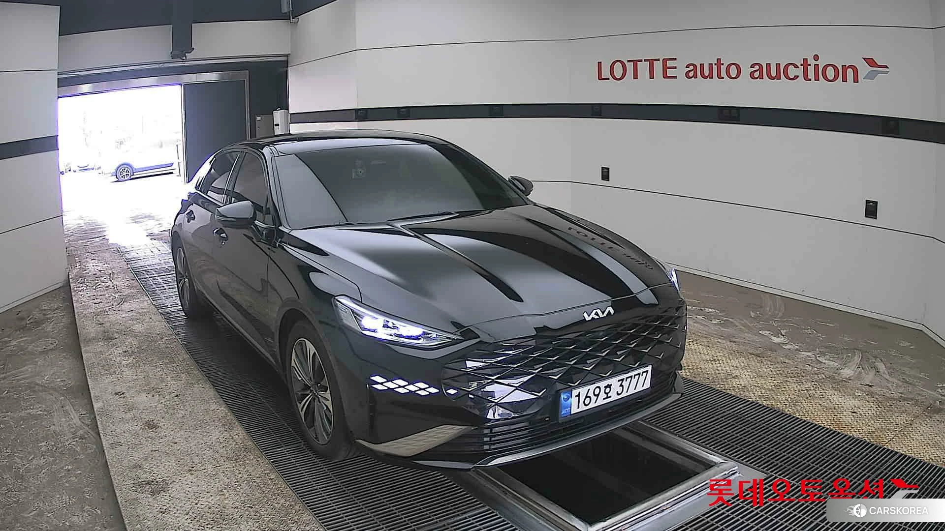 Kia K8 Hybrid 2022 Черный из Кореи, фото 6