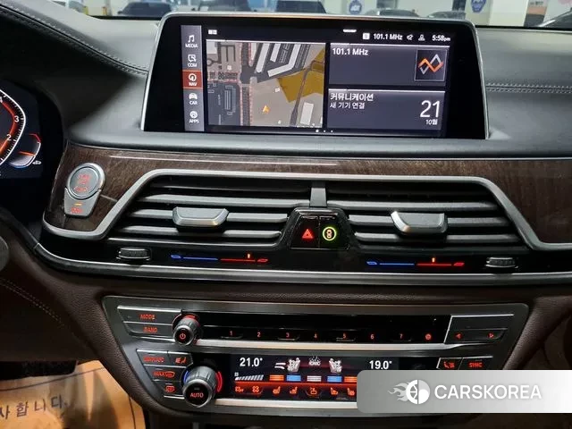 BMW 7 Series (G11) 2019 Синий из Кореи, фото 6