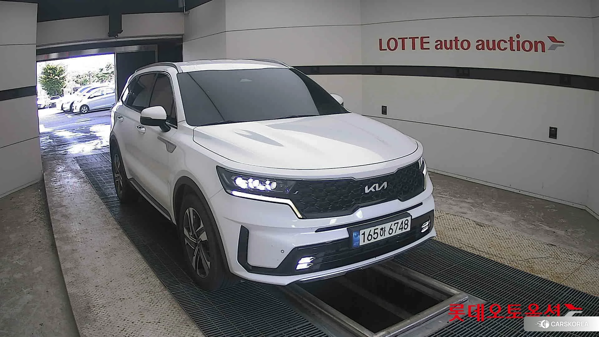 Kia Sorento Hybrid 2022 Snow White Pearl (optional) из Кореи, фото 6
