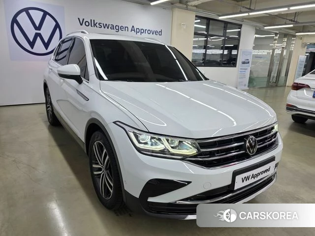 Volkswagen Tiguan second Generation 2022 Белый из Кореи, фото 6