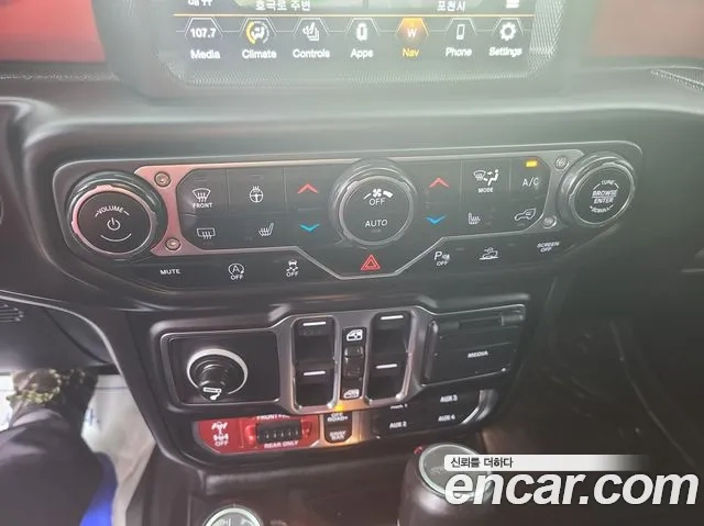 Jeep Gladiator (JT) 2021 Красный из Кореи, фото 6