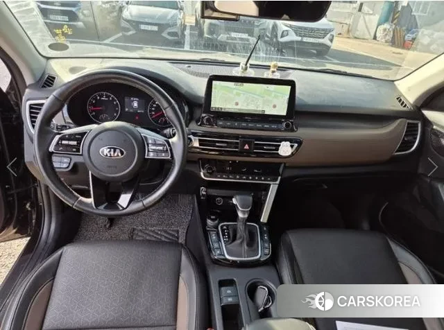 Kia Seltos 2021 Черный из Кореи, фото 6