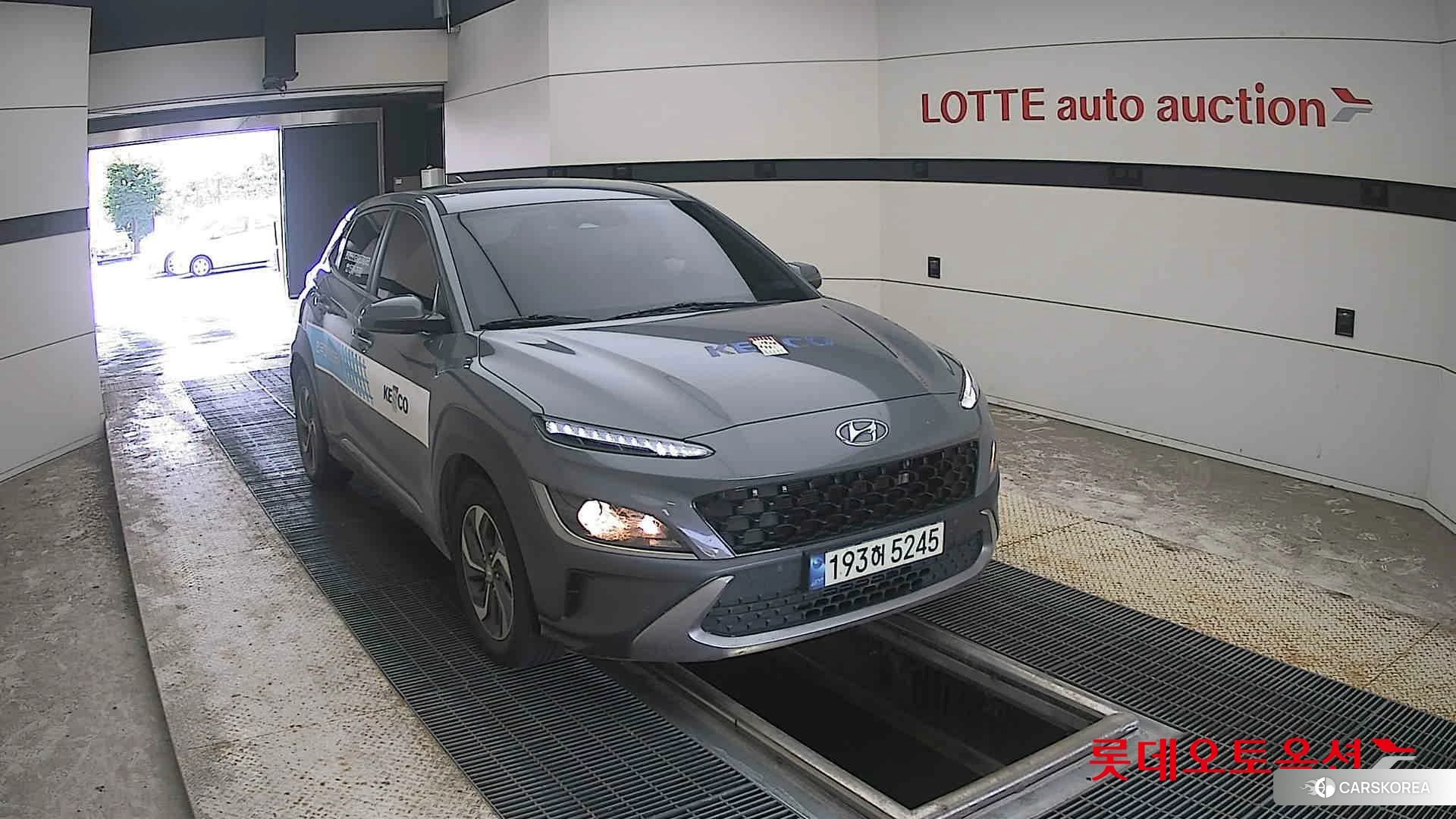 Hyundai Kona Hybrid 2023 Galactic Grey Metallic из Кореи, фото 6