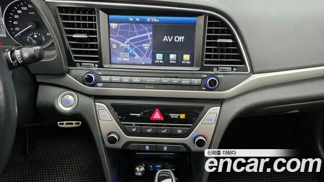 Hyundai Avante AD 2018 Синий из Кореи, фото 6