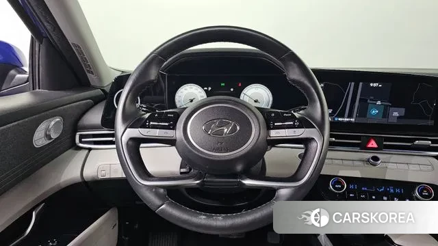 Hyundai Avante Hybrid (CN7) 2021 Синий из Кореи, фото 6