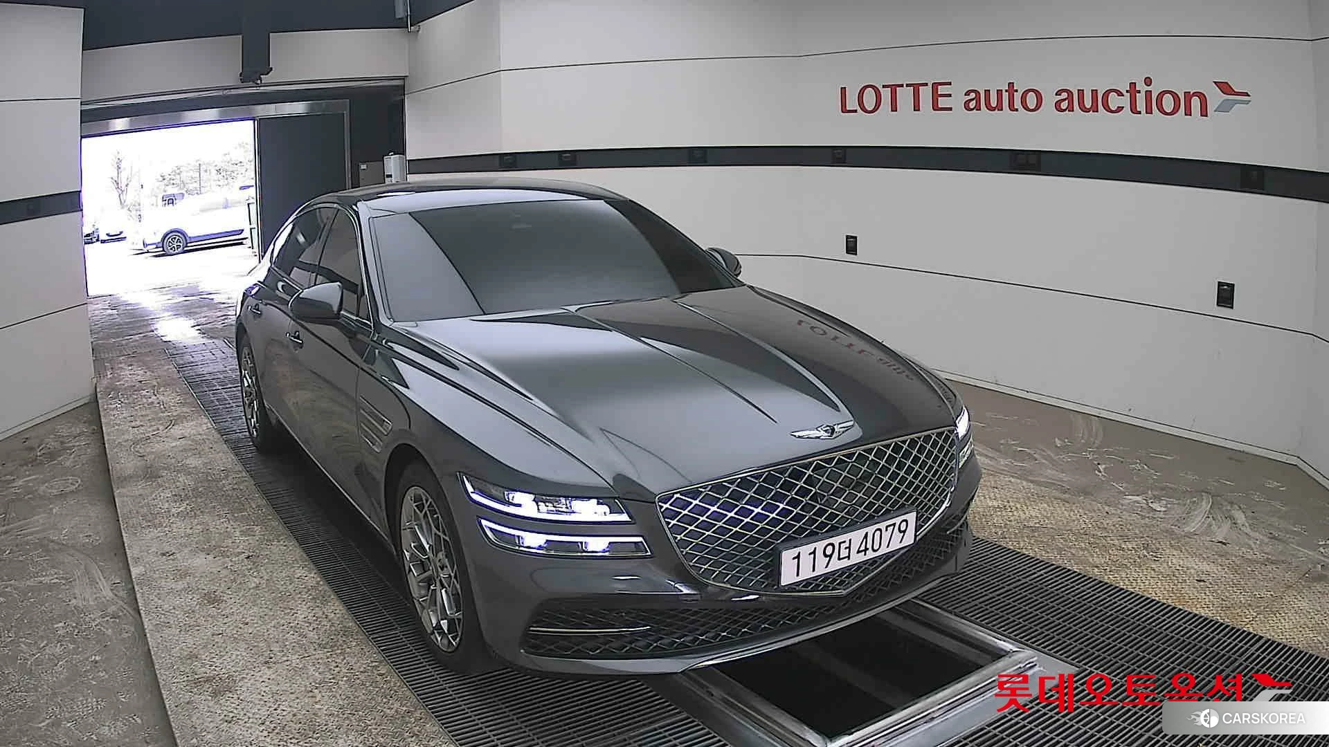 Hyundai G80 2022 Makalu Grey из Кореи, фото 6