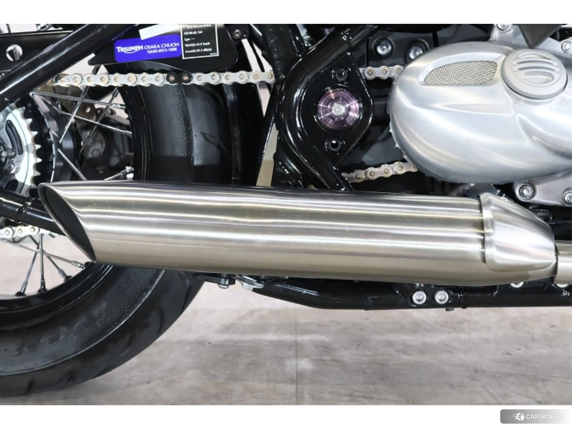 Triumph BONNEVILLE BOBBER id 3946612 из Японии 6