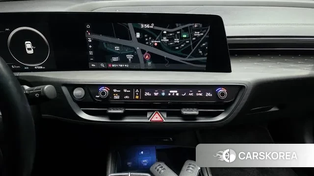 Kia K8 Hybrid 2022 Синий из Кореи, фото 6