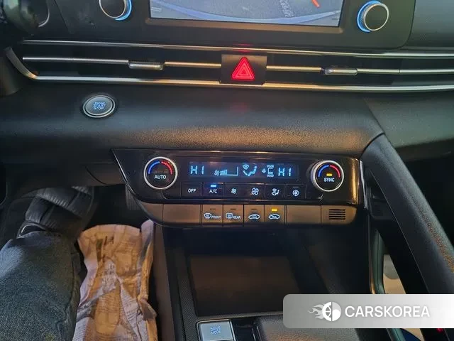 Hyundai Avante Hybrid (CN7) 2022 Песочный из Кореи, фото 6