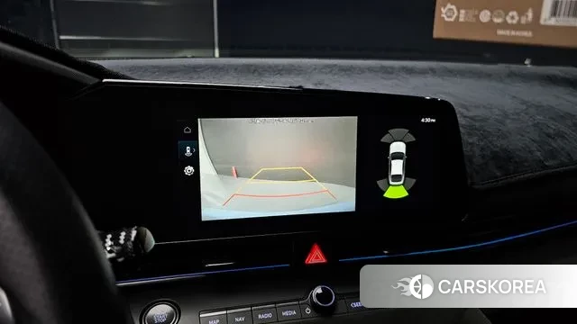 Hyundai Avante (CN7) 2022 Небесно-голубой из Кореи, фото 6