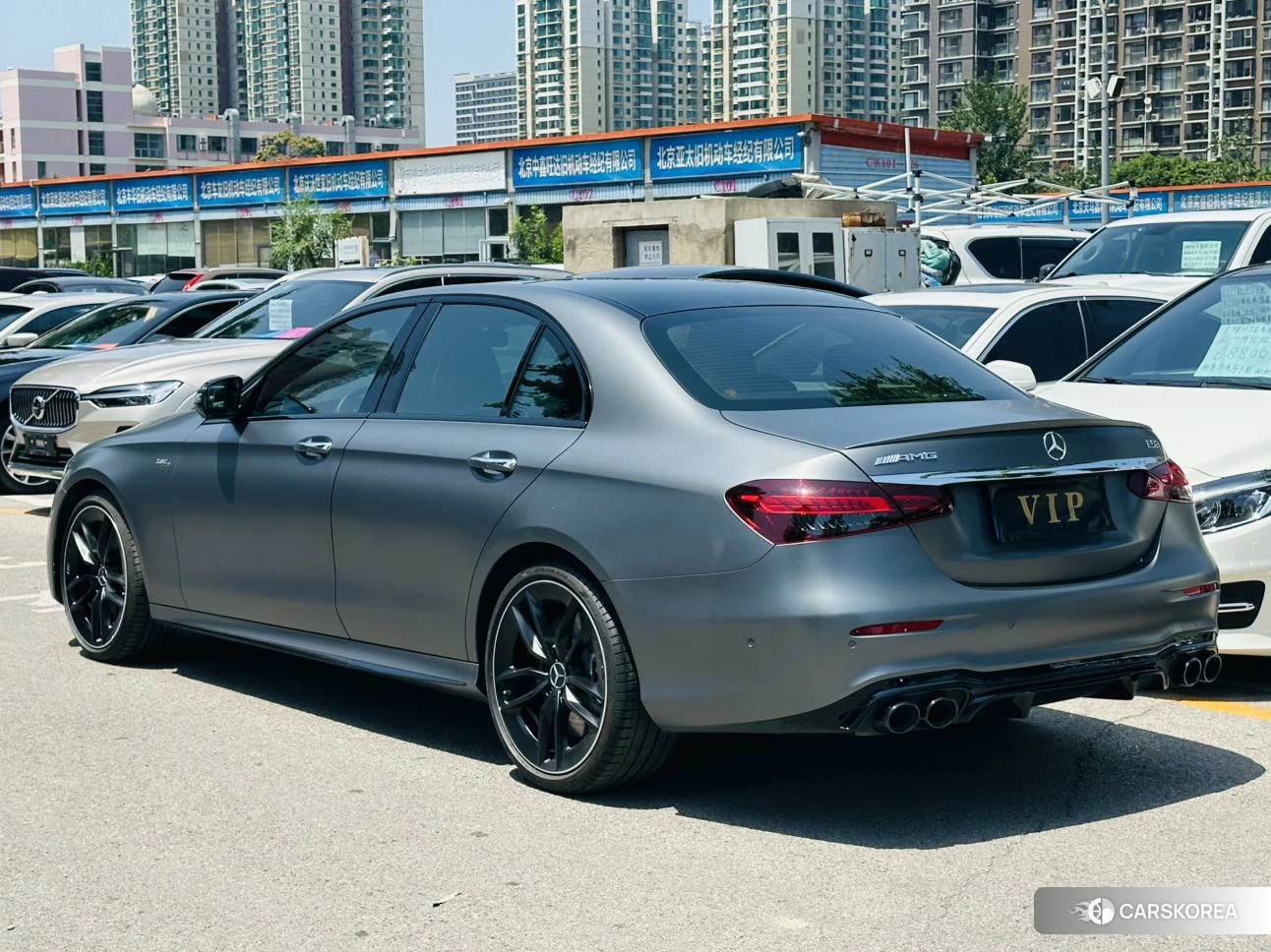 Mercedes-Benz E-class AMG 2021 Серебристо-серый из Китая, фото 6
